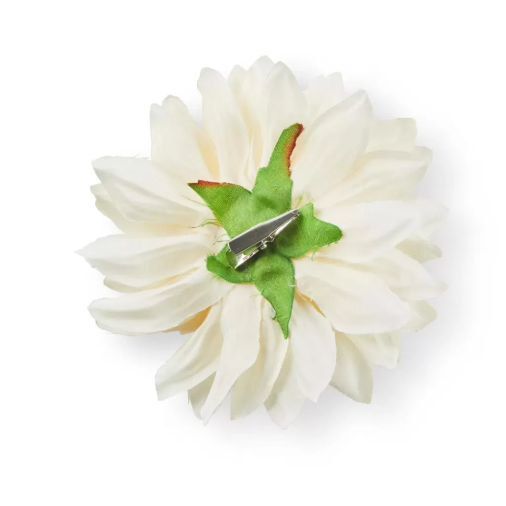 Fashion DAHLIA Flores Artificiales Crema Flores Artificiales