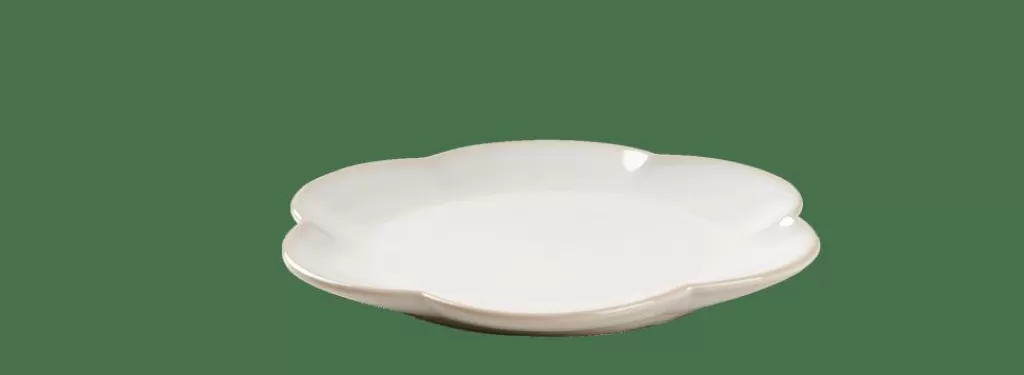 Store DAHLIA FLOWER Plato Blanco Platos