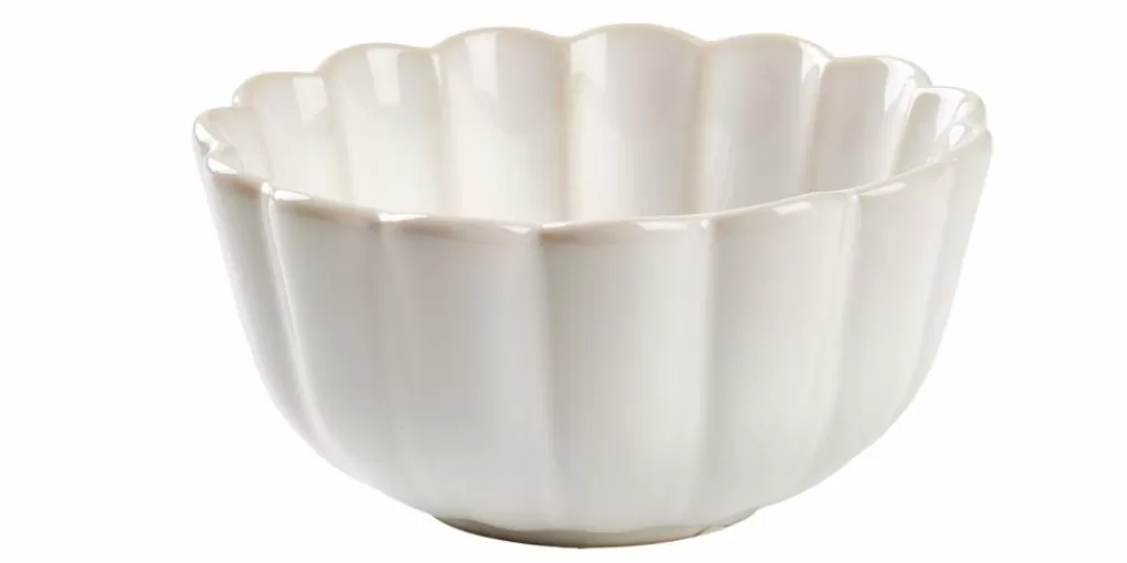 Clearance DAHLIA Rama De Flores Crema Flores Artificiales