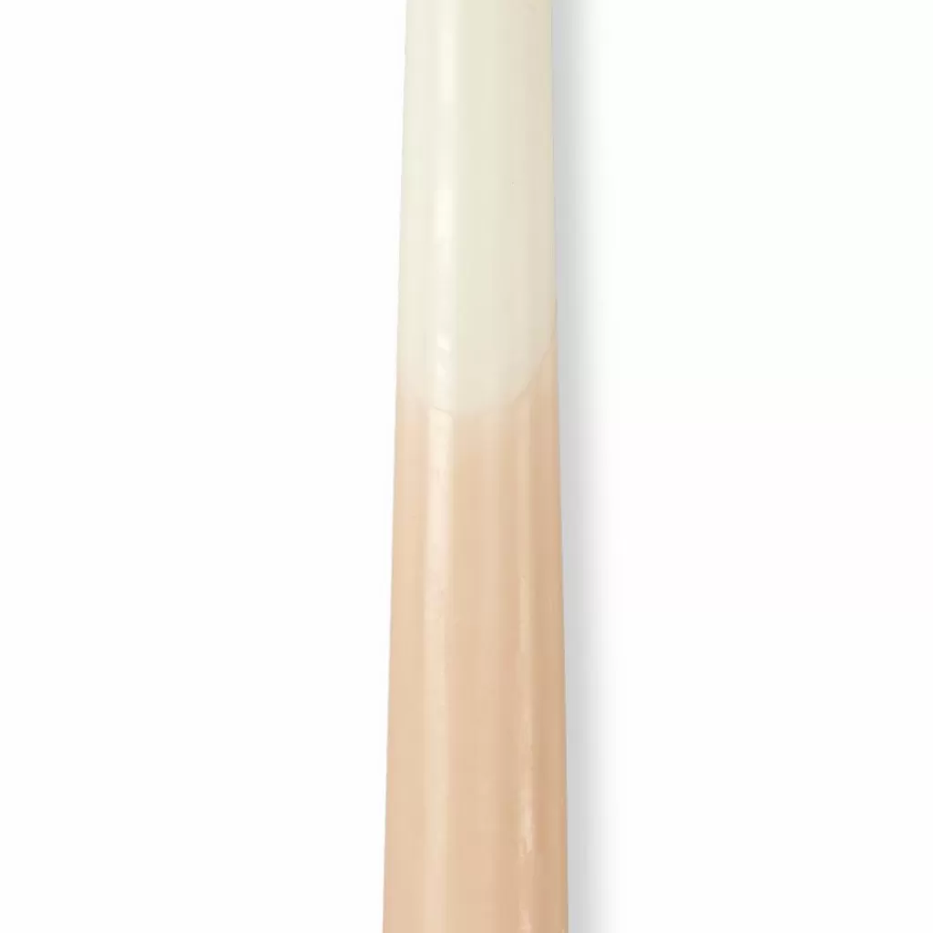 Flash Sale DUO Velas Largas Juego De 2 Crema, Menta, Multicolor Velas