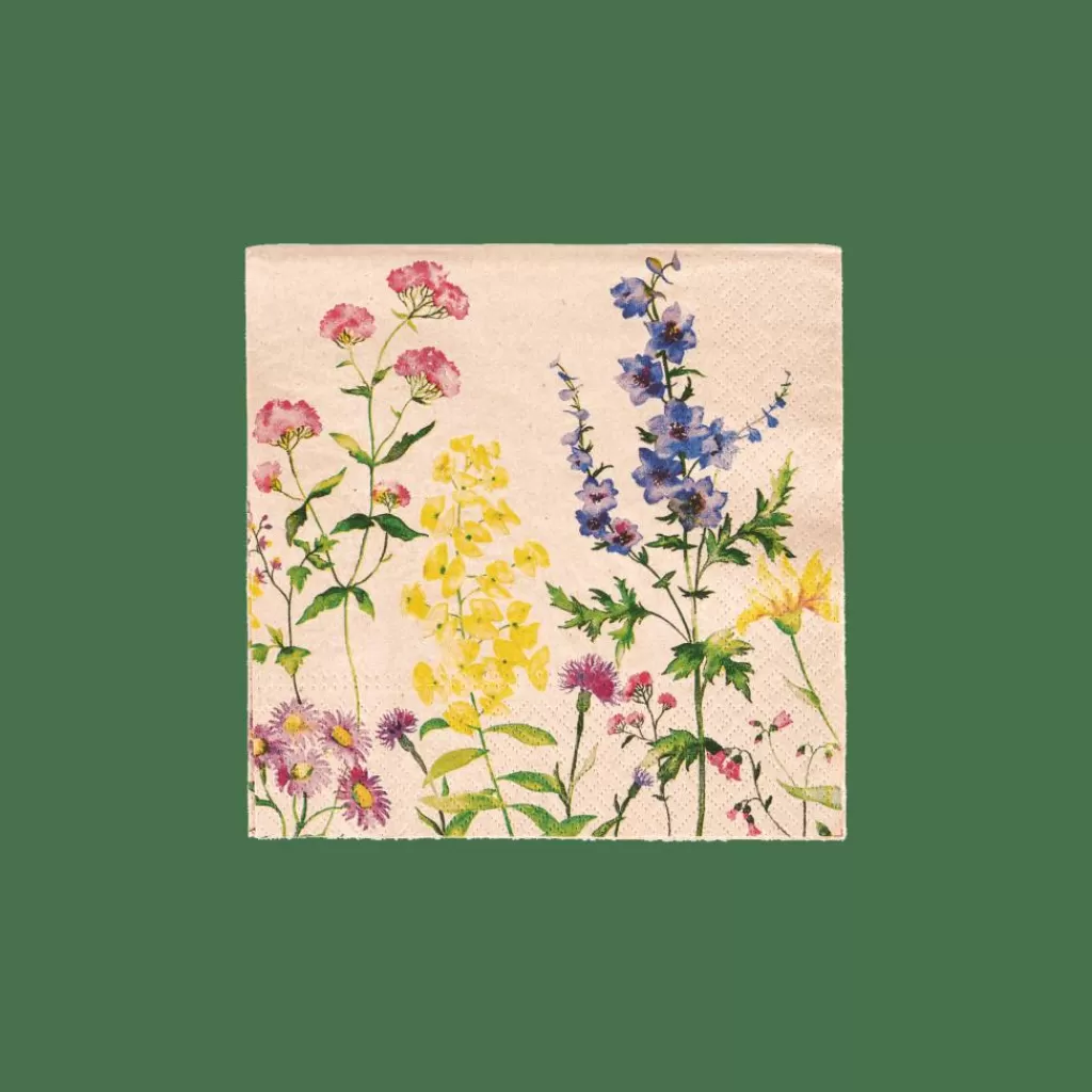 Sale ECO FLORAL Paquete De 20 Servilletas Varios Colores Servilletas