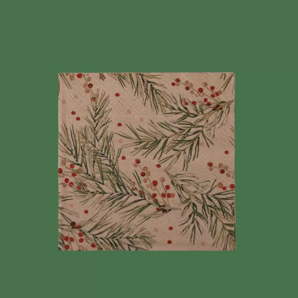 Cheap ECO HOLLY Paquete De 20 Servilletas Multicolor Servilletas