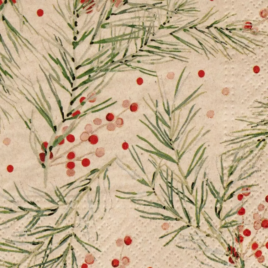 Best Sale ECO HOLLY Paquete De 20 Servilletas Multicolor Servilletas