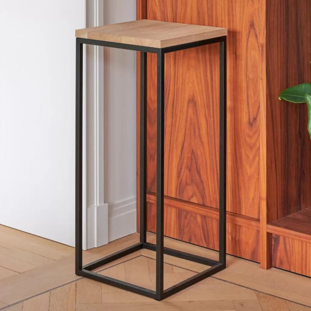 Outlet EKI Soporte Para Plantas Natural Soportes Para Plantas