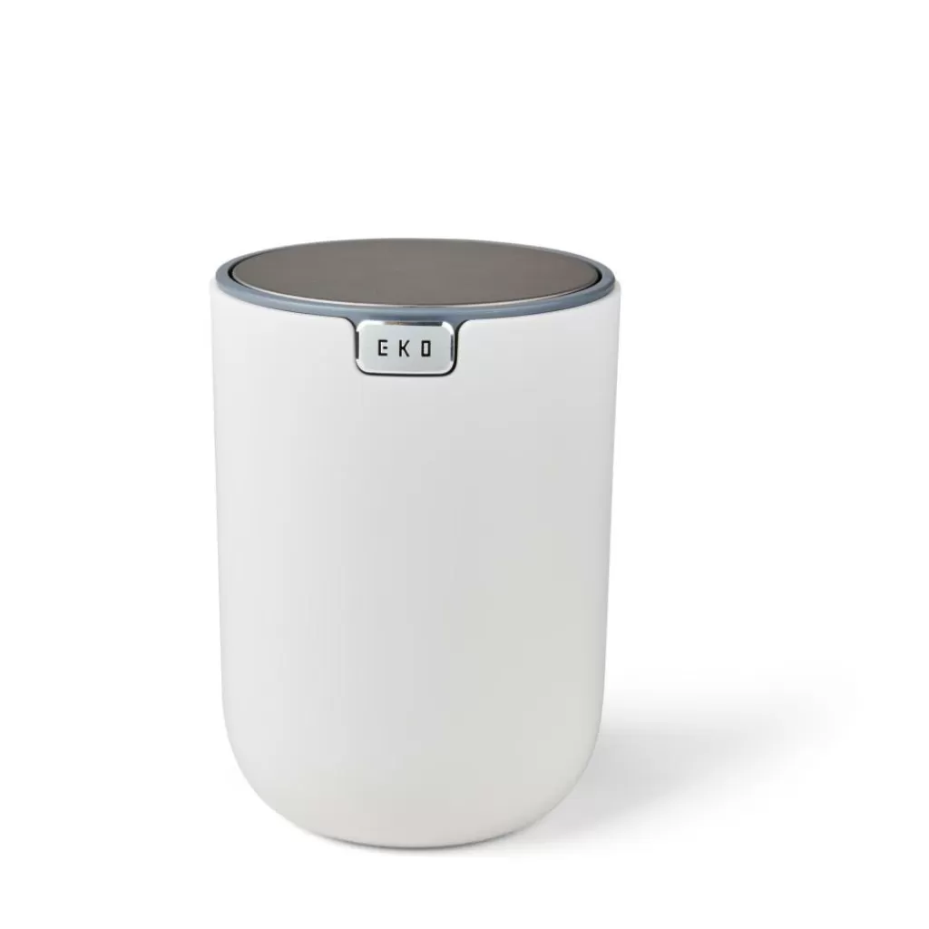 Discount EKO Mini Cubo De Basura 1,5L Blanco Cubos De Basura