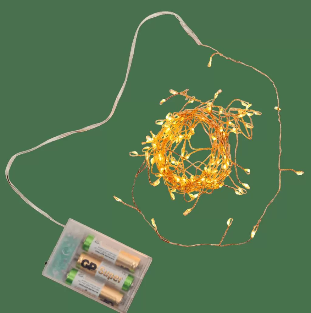 Clearance ELLI Guirnalda Con 100 Leds Cobrizo Guirnaldas De Luz