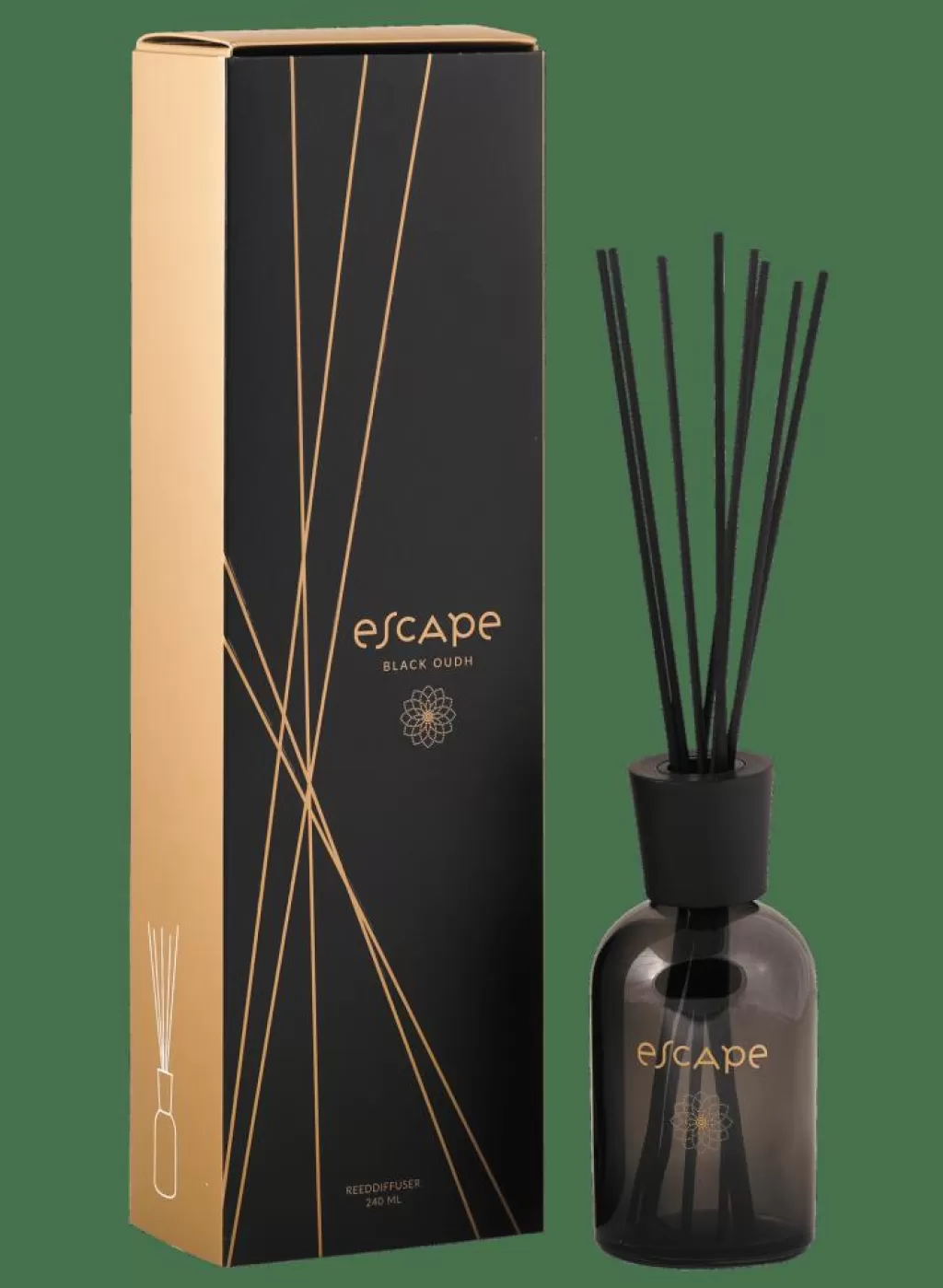 Fashion ESCAPE BLACK OUDH Aceite Perfumado Negro Articulos Aromáticos