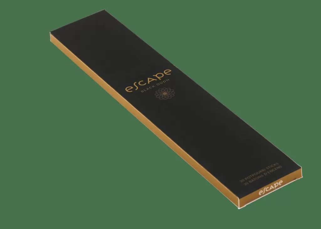 Cheap ESCAPE BLACK OUDH Incienso 30 Palillos Negro Articulos Aromáticos