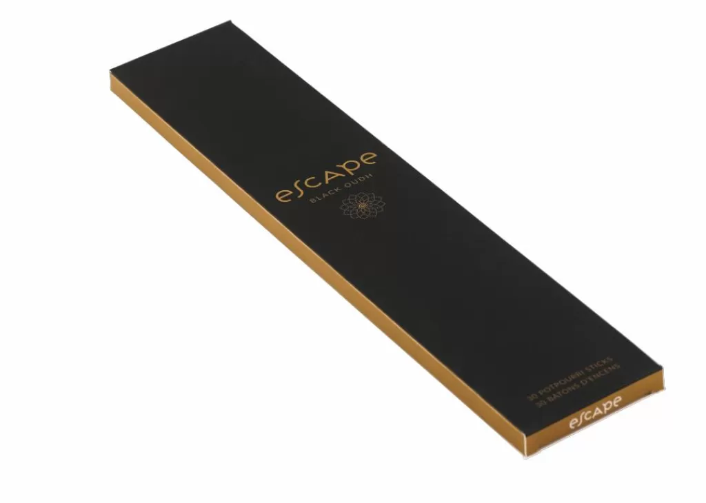 Flash Sale ESCAPE BLACK OUDH Velas Perfumadas Juego De 9 Negro Velas Perfumadas