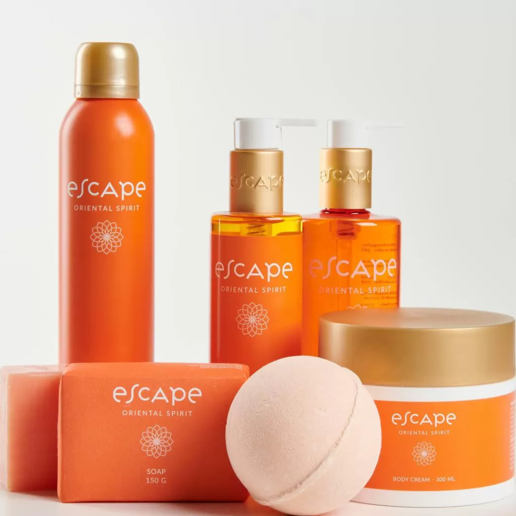 Best ESCAPE ORIENTAL SPIRIT Jabón De Mano En Dispensador Naranja Tratamiento Corporal