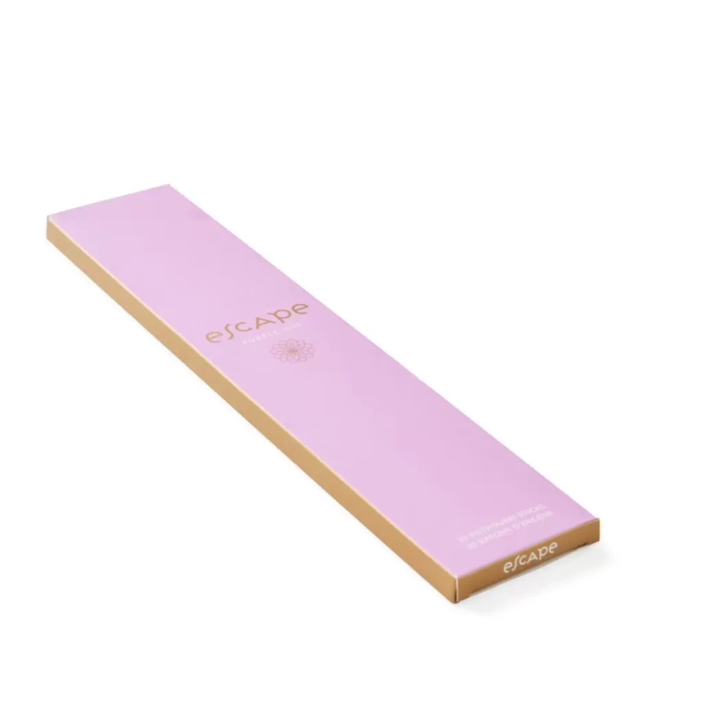 Fashion ESCAPE PURPLE IRIS Incienso 30 Palillos Morado Claro Articulos Aromáticos