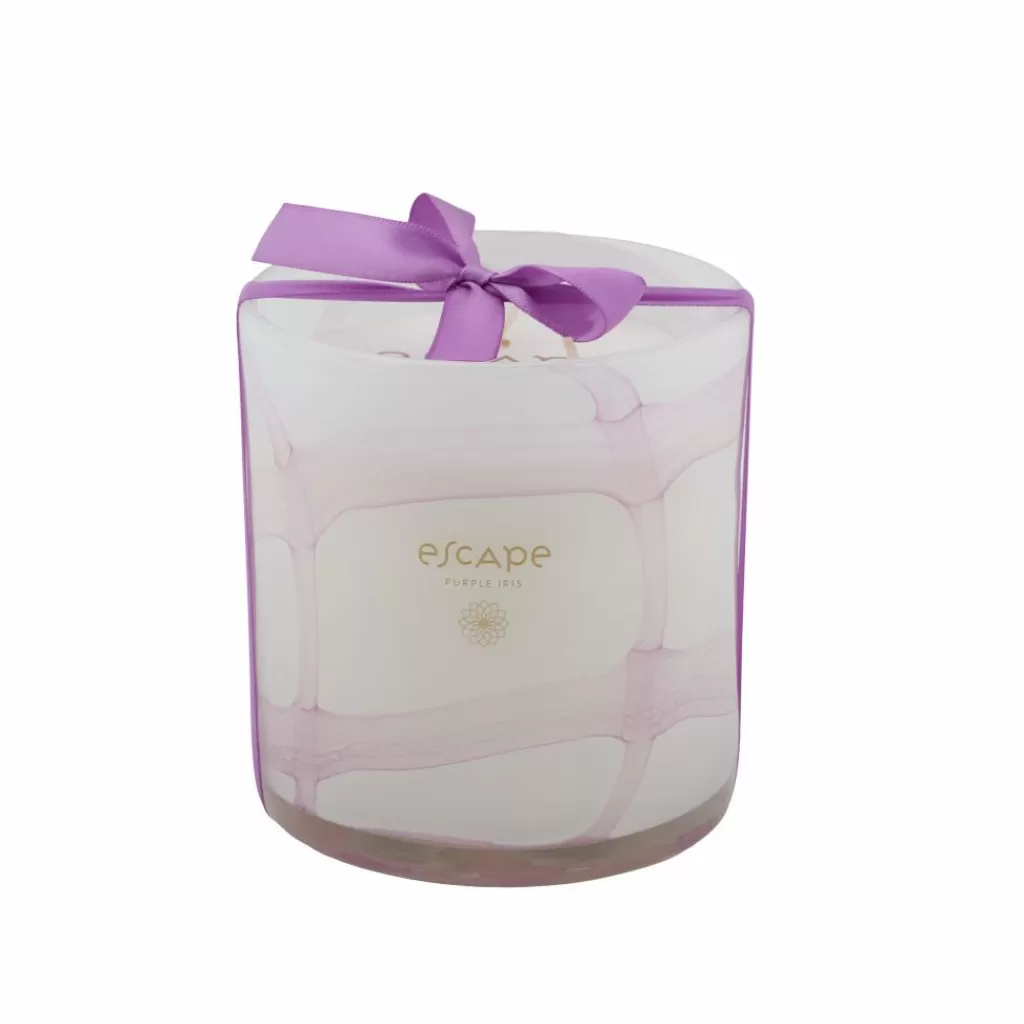 Clearance ESCAPE PURPLE IRIS Vela Perfumada En Vaso Morado Claro Velas Perfumadas | Velas