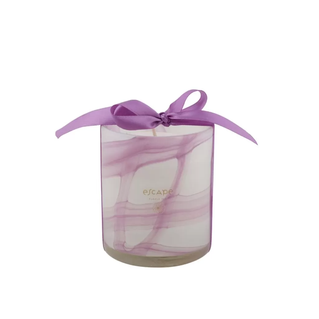 Flash Sale ESCAPE PURPLE IRIS Vela Perfumada XL En Vaso Morado Claro Velas Perfumadas | Velas