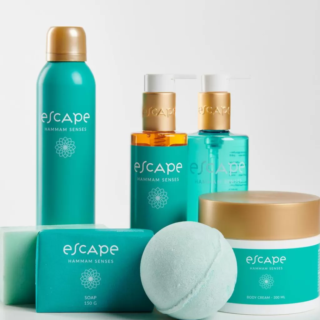 Cheap ESCAPE SENSES Jabón De Mano En Dispensador Turquesa Tratamiento Corporal