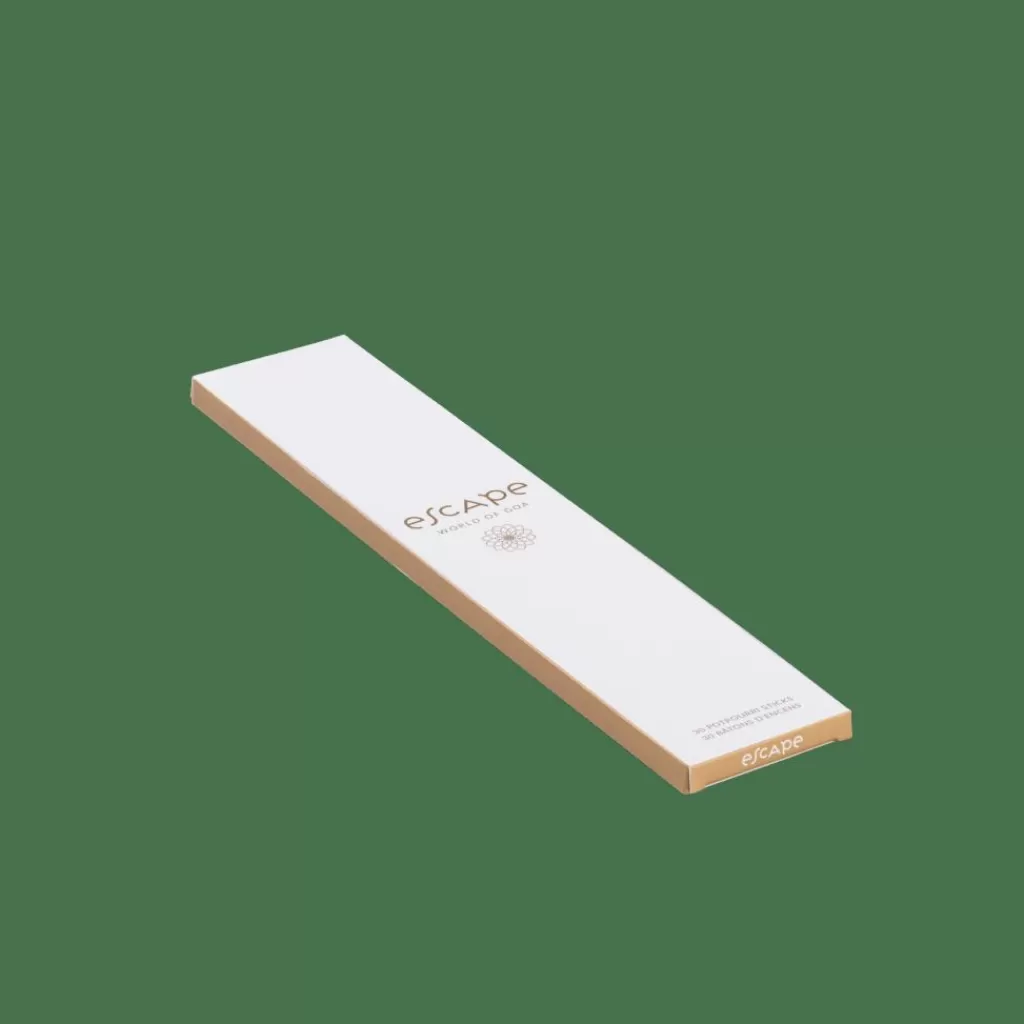 Online ESCAPE WORLD OF GOA Incienso 30 Palillos Blanco Articulos Aromáticos