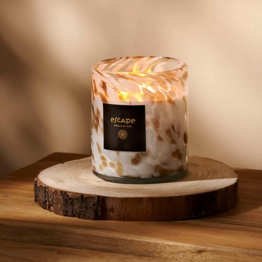 Flash Sale ESCAPE WORLD OF GOA Vela Perfumada Blanco, Dorado, Multicolor Velas Perfumadas | Velas
