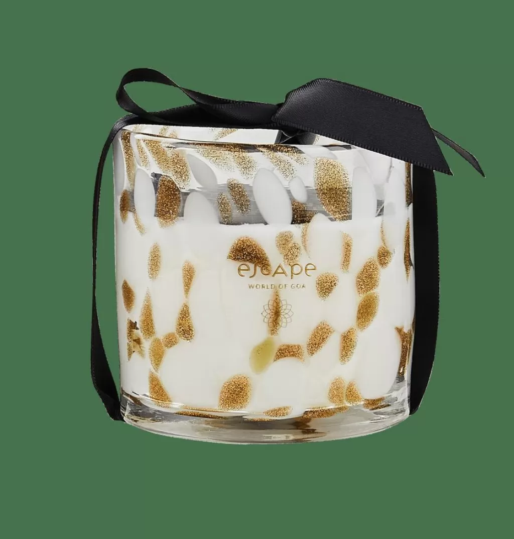 Cheap ESCAPE WORLD OF GOA Vela Perfumada En Vaso Blanco, Dorado, Multicolor Velas Perfumadas | Velas