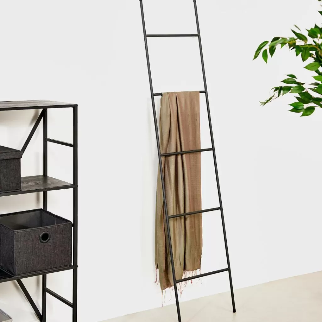 Discount FERRO Escalera Decorativa Negro Muebles De Baño