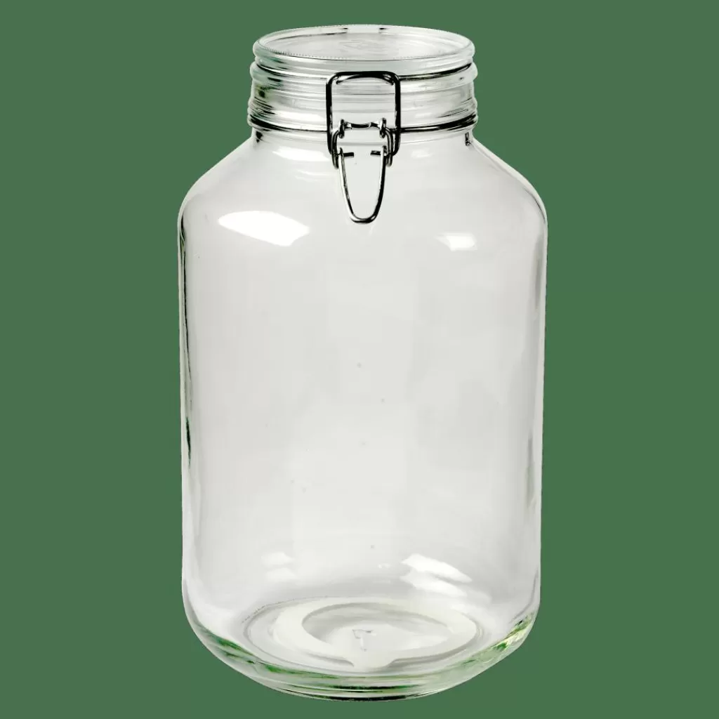 New FIDO Tarro Hermético 4 L Transparente Tarros
