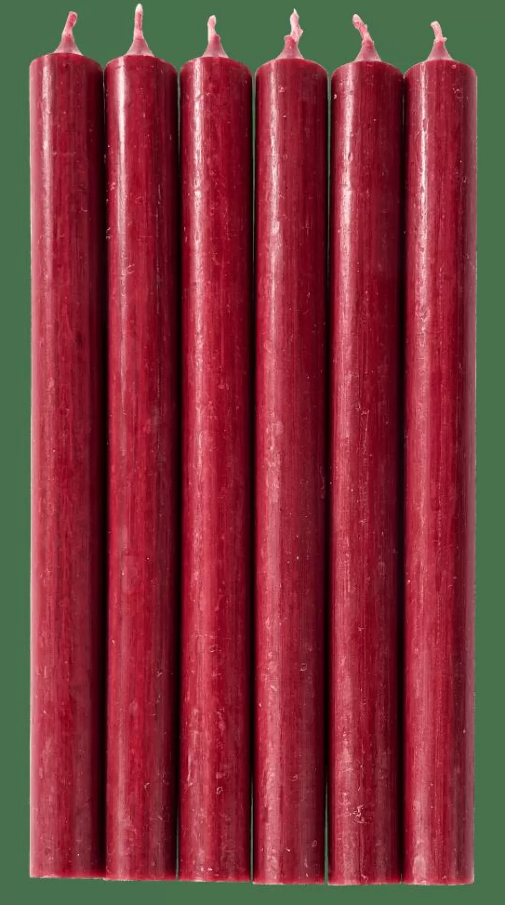 Clearance FINA Velas Juego De 6 Burdeos Velas