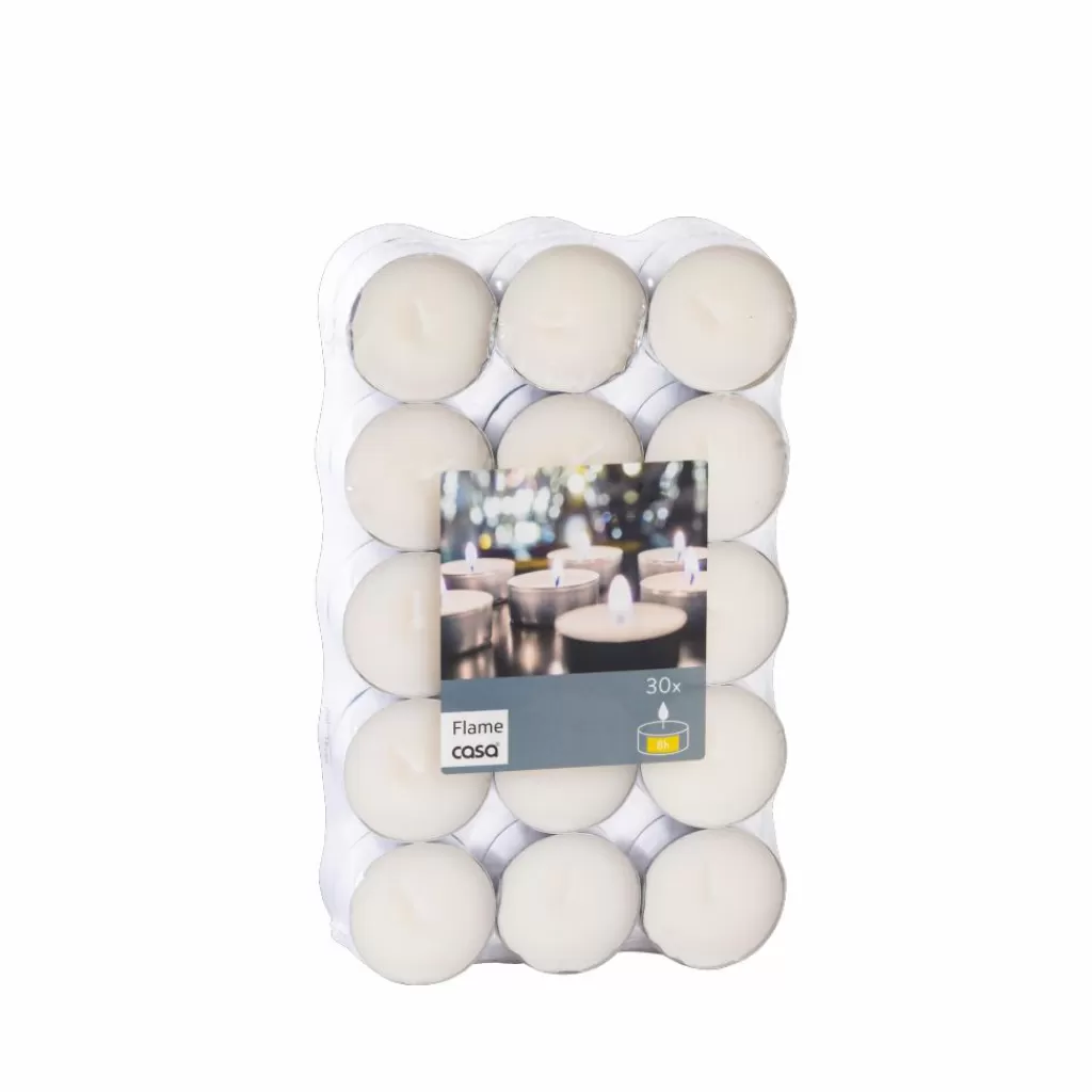 New FLAME Velas Pequeñas Juego De 75 Blanco Velas