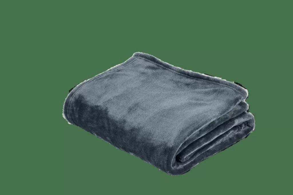 Cheap FLANELLA Manta Gris Mantas