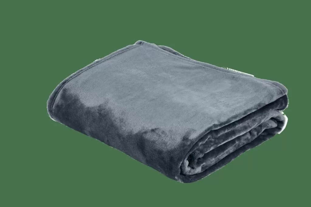 Outlet FLANELLA Manta Gris Mantas