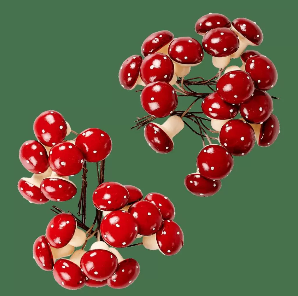 Clearance FOAM Seta Decorativa Rojo Oscuro Figuras Decorativas