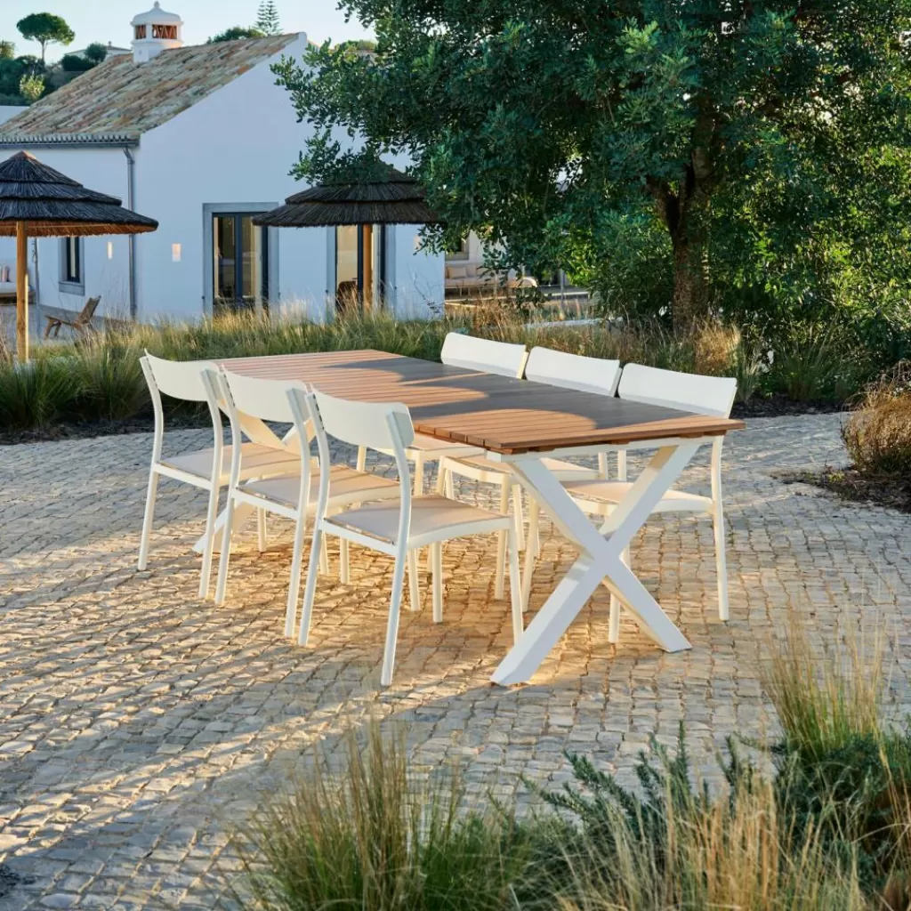 Cheap FORMAX & MAVAS Conjunto De Jardín Natural/blanco Conjuntos De Jardín