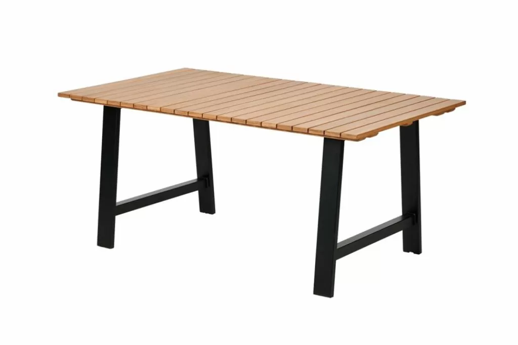 Clearance FORMAX Mesa De Jardín Con Patas En A Natural/negro Mesas De Jardín