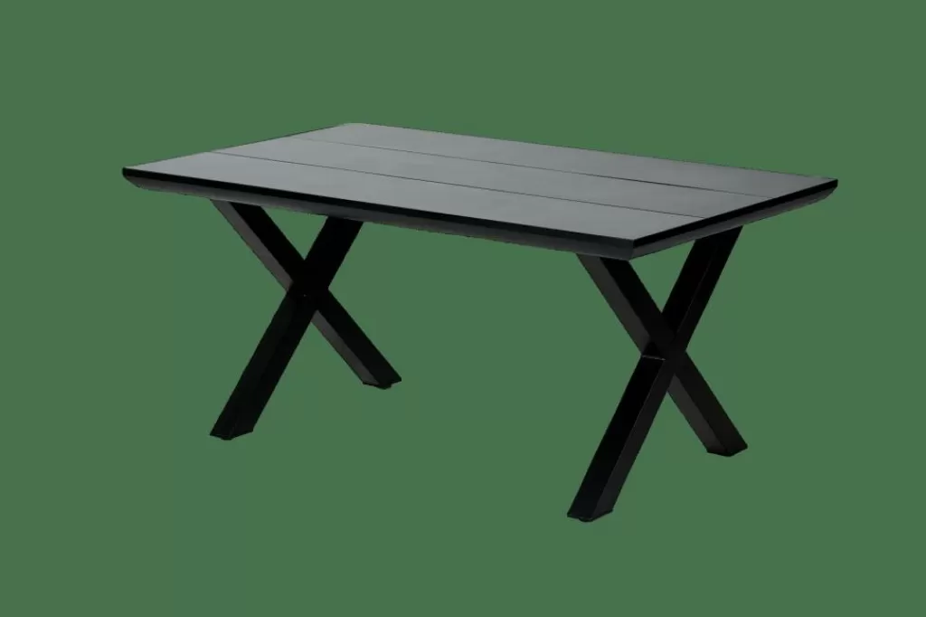 Shop FORMAX Mesa De Jardín Con Patas En X Negro/blanco Mesas De Jardín