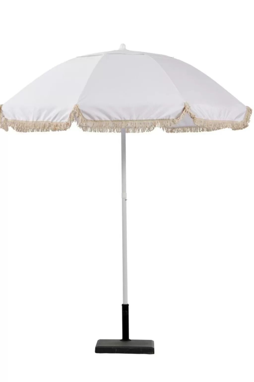 Clearance FRANJA PARASOL Sin Pie De Sombrilla Blanco Parasoles