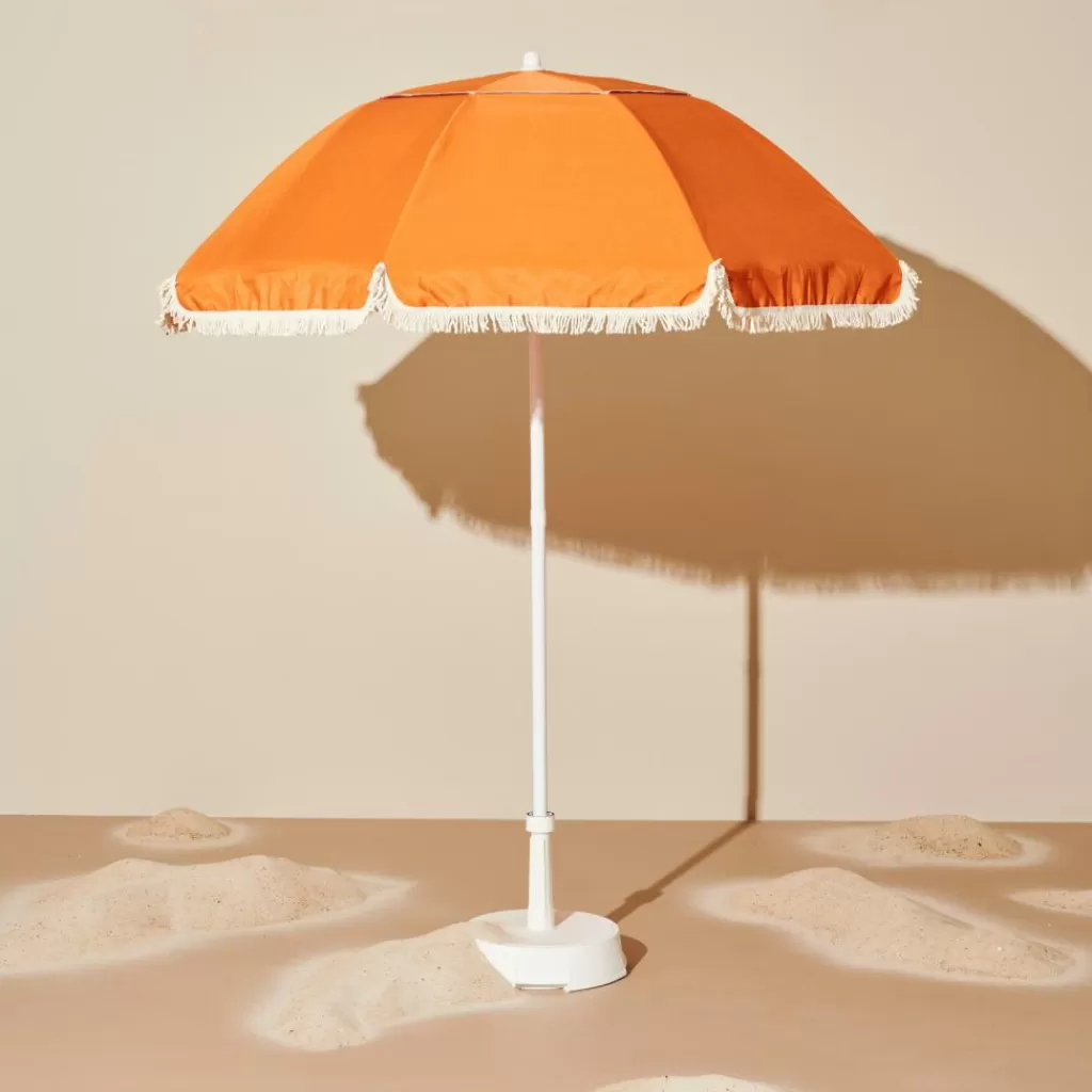 Fashion FRANJA Parasol Sin Pie De Sombrilla Naranja Parasoles