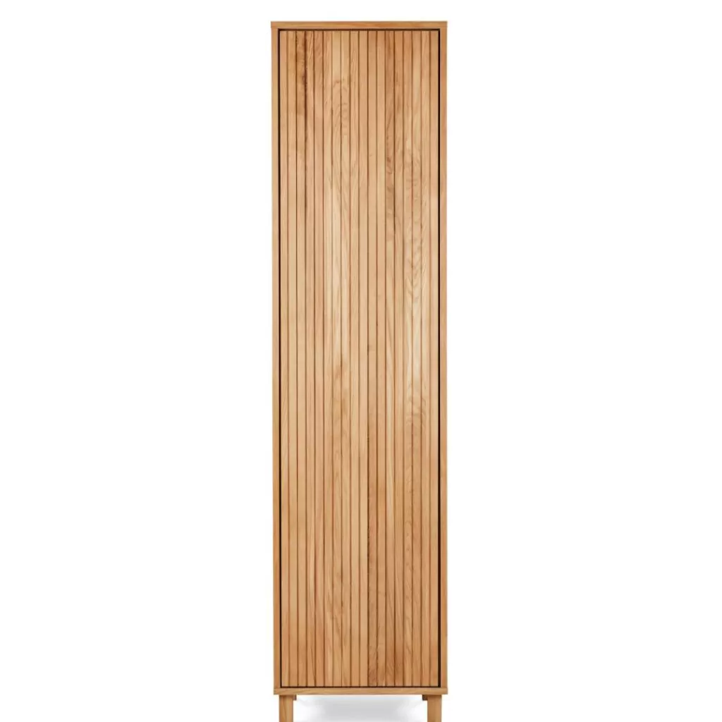 New FRASER Armario De Columna Natural Cajoneras