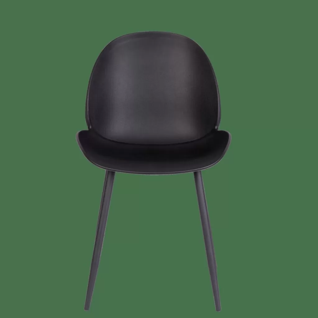 Outlet FREYA Silla De Comedor Negro Sillas De Comedor