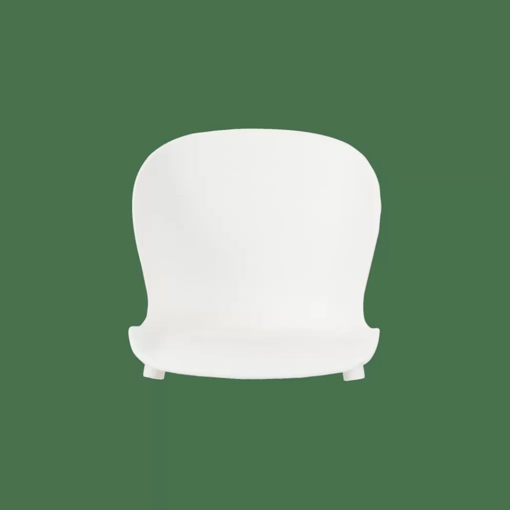 Store FRIDA Asiento: Blanco, Natural Sillas De Comedor | Sillas De Jardín