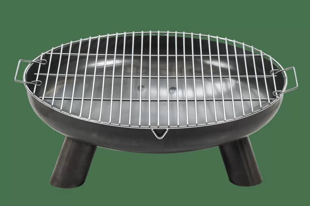 Outlet FUEGO Parrilla Para Barbacoa Plateado Barbacoa