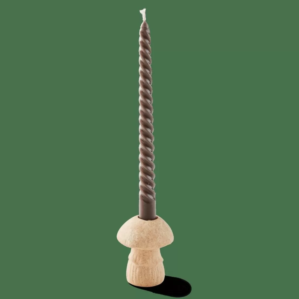 Hot FUNGI Candelabro Beis Candelabros | Otoño