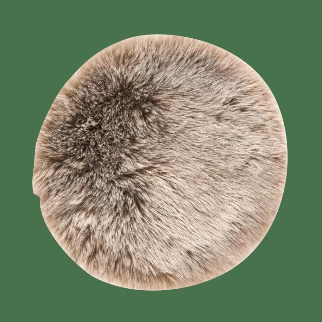 Best FUR MIX Cojín Para Silla Gris Cojines De Asiento