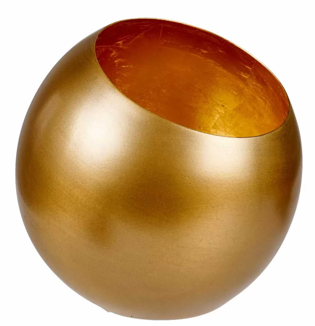 Outlet GIMINI Soporte Para Vela Pequeña Dorado Soprortes Para Velitas