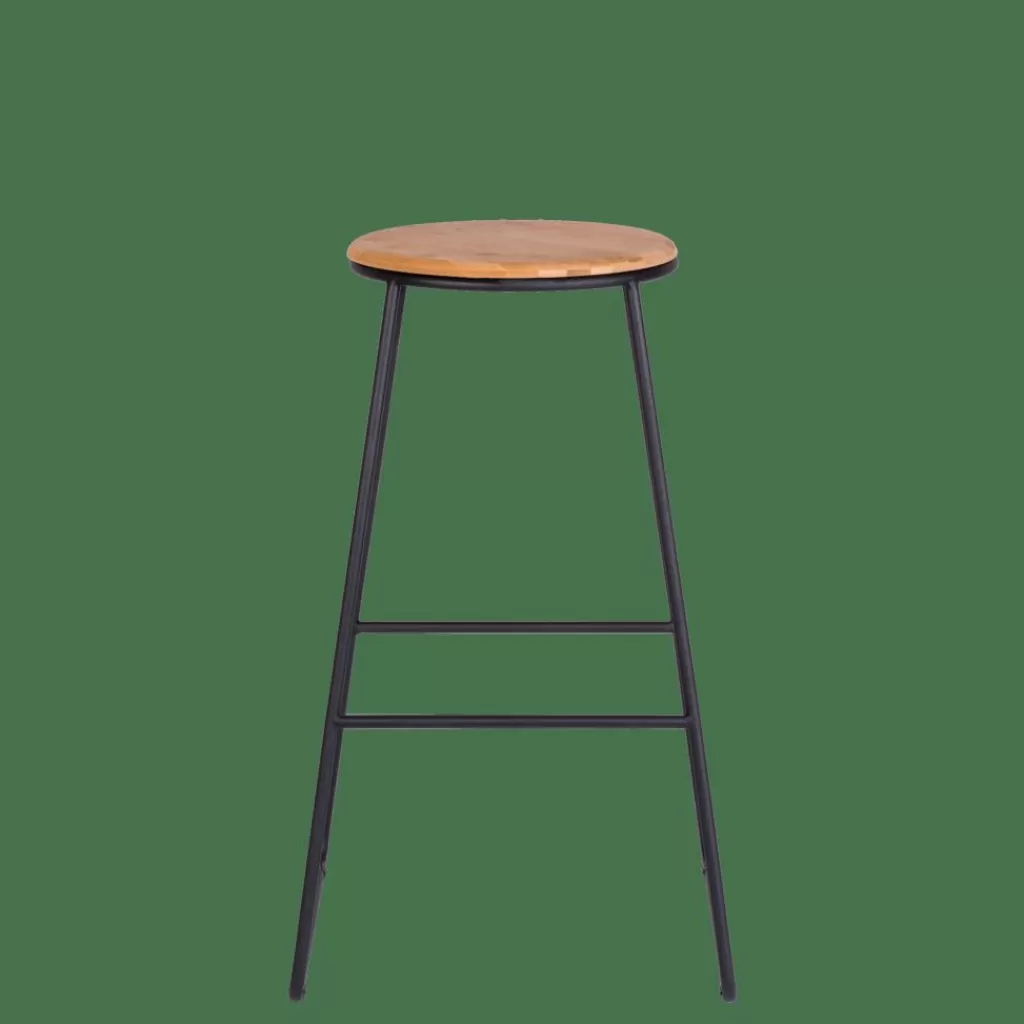 Online GIULIA Taburete Negro, Natural Taburetes De Bar