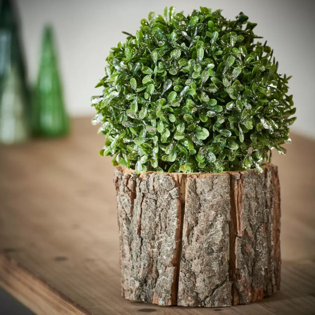 Sale GLITTER Bola De Hierba Artificial Verde Plantas Artificiales
