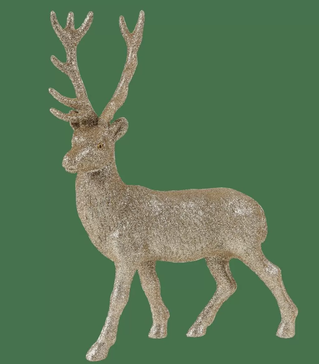 New GOLD DEER Decoración Dorado Figuras Decorativas