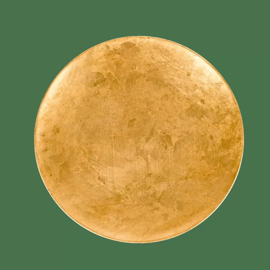 Fashion GOLDFOIL Plato Deco Dorado Decoracion De Pared | Platos Decorativos