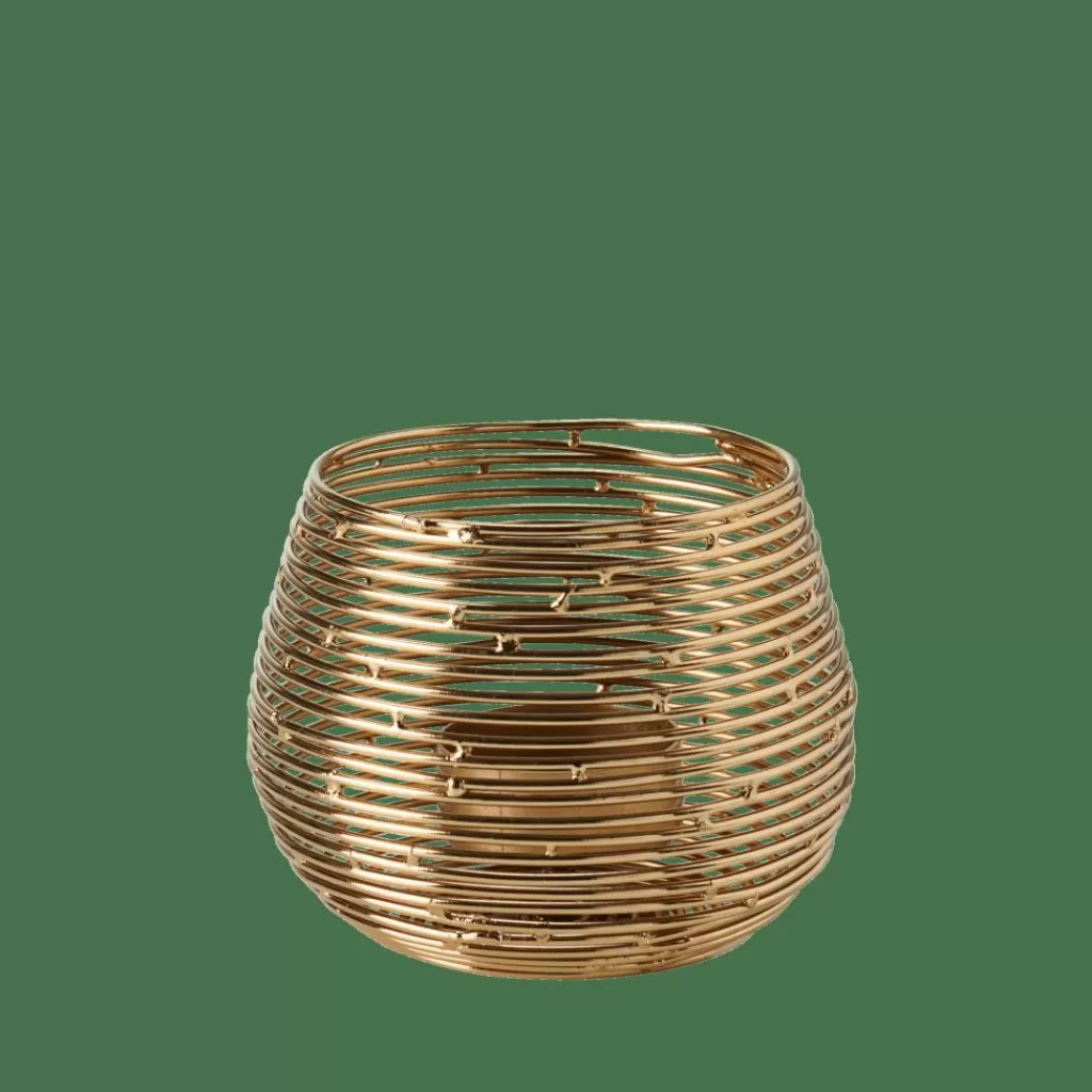 Hot GOLDINA Partylight Dorado Soprortes Para Velitas