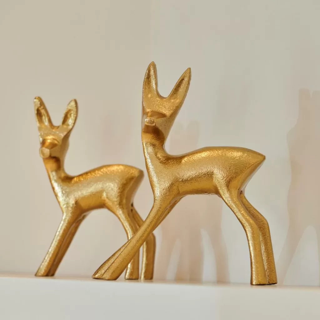 Shop GOLDY Decorativa Ciervo Dorado Figuras Decorativas