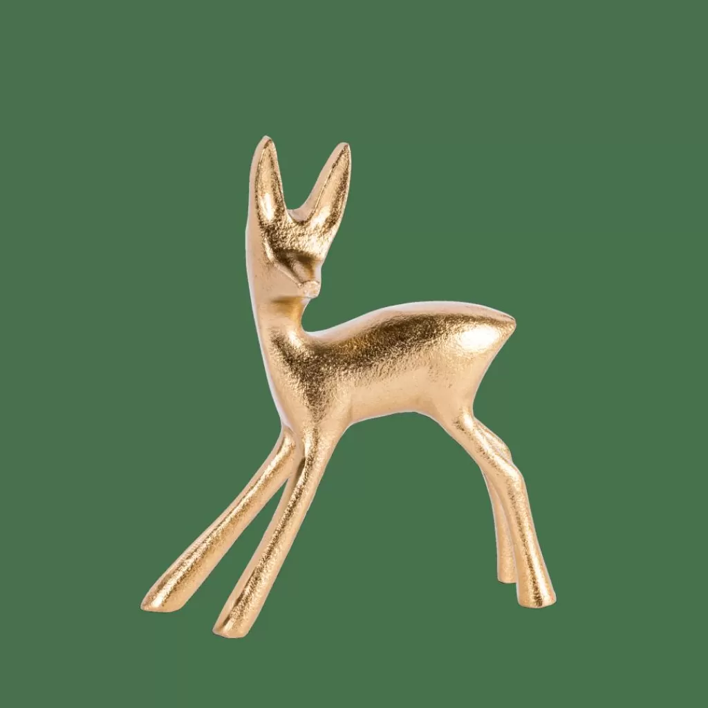 Shop GOLDY Decorativa Ciervo Dorado Figuras Decorativas