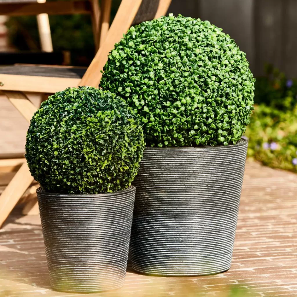 Best Sale GREEN Bola De Boj Artificial Verde Plantas Artificiales