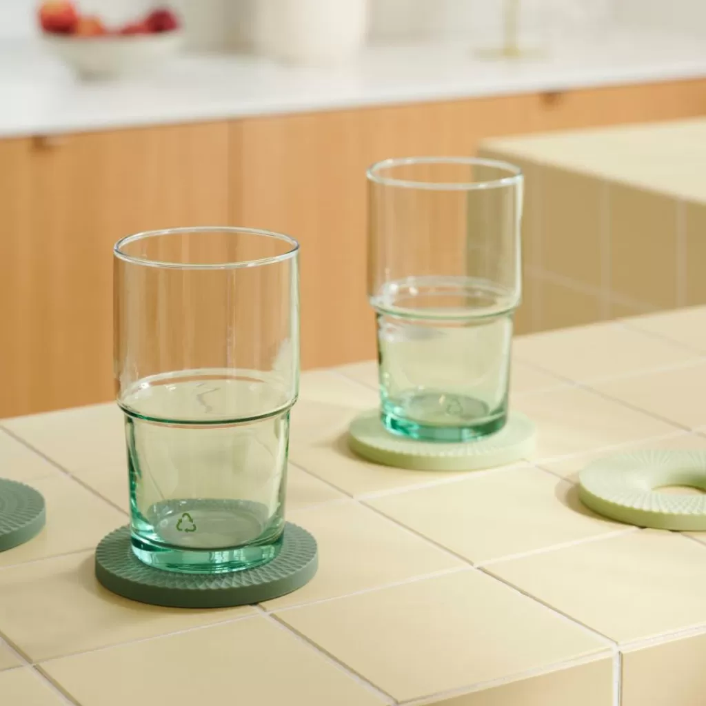 Shop GREEN Vaso 44 CL Verde Vasos De Agua
