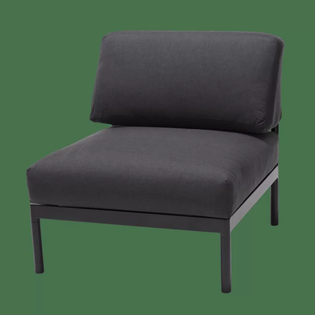 Cheap HANNA Lounge Butaca Negro Conjuntos Lounge